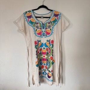 Authentic Mexican hand embroidered dress